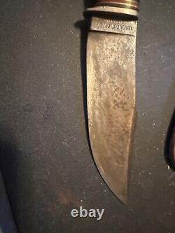 Vintage Ka-bar / Union Cutlery Co. Fixed Blade Hunting Knife