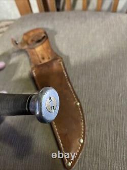 Vintage, Kabar, Union Cutlery Co, Olean NY, Sheath