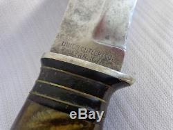 Vintage Kabar Union Cutlery Hunting Fighting Sheath Knife