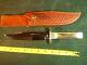 Vintage Kershaw Knife Original Bowie Knife 7.25 BL 12 OA- Limited Edition