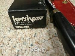 Vintage Kershaw Knife USA Kai Japan Skinner Model 1032 in box WithSheath not used