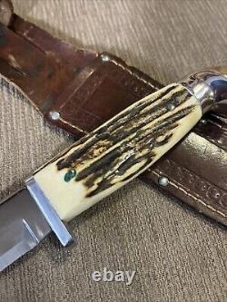 Vintage, Kinfolks 568 Flame Edge TC, Original Sheath, Excellent