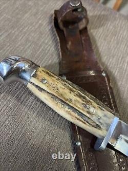 Vintage, Kinfolks 568 Flame Edge TC, Original Sheath, Excellent