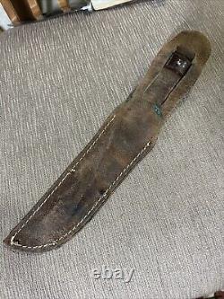 Vintage, Kinfolks 568 Flame Edge TC, Original Sheath, Excellent