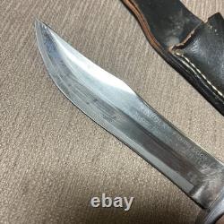 Vintage Kinfolks 568 TC Flame Edge, Excellent, Stag Orig. Sheath