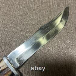 Vintage Kinfolks 568 TC Flame Edge, Excellent, Stag Orig. Sheath