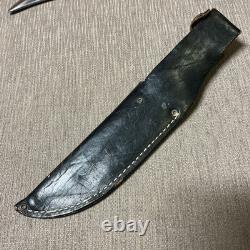 Vintage Kinfolks 568 TC Flame Edge, Excellent, Stag Orig. Sheath