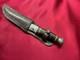 Vintage Kinfolks Hunting Knife Fixed Blade with Original Sheath Pre-1950 USA