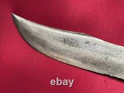 Vintage Kinfolks Hunting Knife Fixed Blade with Original Sheath Pre-1950 USA