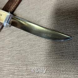 Vintage Kinfolks, Stag handle, Orig. Sheath, Nice