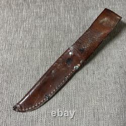 Vintage Kinfolks, Stag handle, Orig. Sheath, Nice