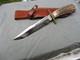 Vintage Knife Blackjack Classic Blades Model 1-7 Effingham Ill. USA Carbon Steel