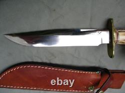 Vintage Knife Blackjack Classic Blades Model 1-7 Effingham Ill. USA Carbon Steel