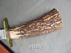 Vintage Knife Blackjack Classic Blades Model 1-7 Effingham Ill. USA Carbon Steel