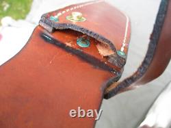 Vintage Knife Blackjack Classic Blades Model 1-7 Effingham Ill. USA Carbon Steel