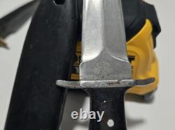 Vintage Knives Estate Collection, Fixed Blades, Sheaths Lot of 5 Mixed Orgins