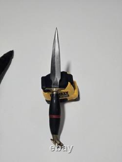 Vintage Knives Estate Collection, Fixed Blades, Sheaths Lot of 5 Mixed Orgins