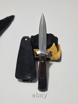 Vintage Knives Estate Collection, Fixed Blades, Sheaths Lot of 5 Mixed Orgins