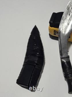 Vintage Knives Estate Collection, Fixed Blades, Sheaths Lot of 5 Mixed Orgins