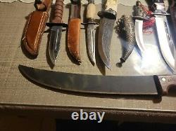 Vintage Knives Lot hunting, kitchen made in Germany, China all pre owned CC1