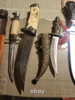 Vintage Knives Lot hunting, kitchen made in Germany, China all pre owned CC1