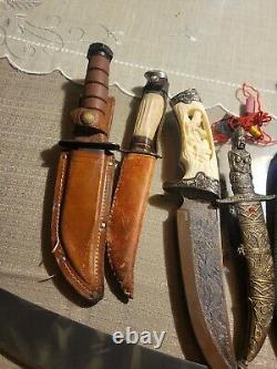 Vintage Knives Lot hunting, kitchen made in Germany, China all pre owned CC1