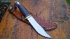 Vintage Knives Western Knife Co L66 USA Leather Handle Sheath Bowie Scout Hunting Classic