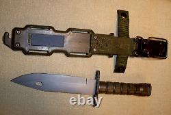 Vintage Lan-Cay Bayonet Knife 1st Generation withoriginal Scabbard