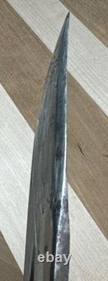 Vintage MARBLE'S GLADSTONE IDEAL FIXED BLADE HUNTING KNIFE withLEATHER SHEATH