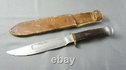 Vintage MARBLE'S HUNTING KNIFE withMARBLE'S SHEATH Gladstone MI