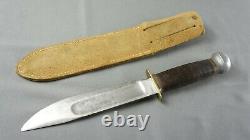 Vintage MARBLE'S HUNTING KNIFE withMARBLE'S SHEATH Gladstone MI