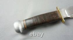 Vintage MARBLE'S HUNTING KNIFE withMARBLE'S SHEATH Gladstone MI