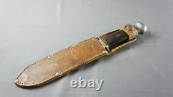 Vintage MARBLE'S HUNTING KNIFE withMARBLE'S SHEATH Gladstone MI