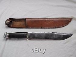 Vintage MARBLE'S Hunting KNIFE with SHEATH Trailmaker 10 BLADE Gladstone MI