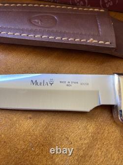 Vintage MUELAY Fury (Spain) Fixed Blade Knife New In Box