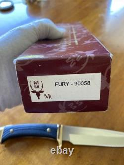 Vintage MUELAY Fury (Spain) Fixed Blade Knife New In Box