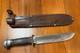 Vintage Marble's Gladstone 7 Blade Ideal Hunting Knife Stacked Leather Handle