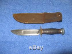 Vintage Marble's Ideal Hunting/Combat Knife & Original Marble's Sheath