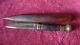 Vintage Marbles Fixed Blade Hunting Knife (msa)