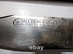 Vintage Marbles Gladstone Dall Deweese 7 Fixed Blade Knife & Marbles Sheath