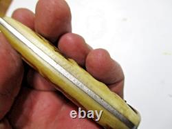 Vintage Marbles Gladstone Dall Deweese 7 Fixed Blade Knife & Marbles Sheath