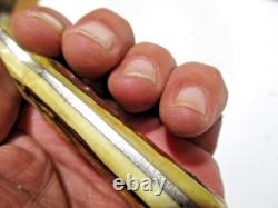 Vintage Marbles Gladstone Dall Deweese 7 Fixed Blade Knife & Marbles Sheath