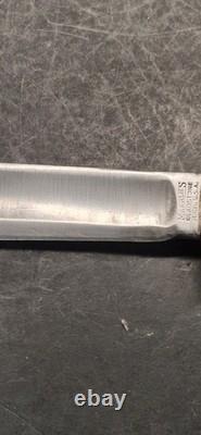 Vintage Marbles Gladstone Fixed Blade Knife With Sheath