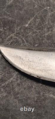 Vintage Marbles Gladstone Fixed Blade Knife With Sheath