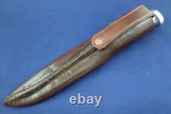 Vintage Marbles Gladstone Knife with Tube Sheath