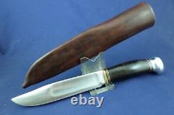 Vintage Marbles Gladstone Knife with Tube Sheath