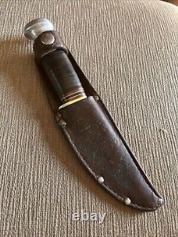 Vintage Marbles, Gladstone MI, Woodcraft, No Circa Date, Orig. Sheath