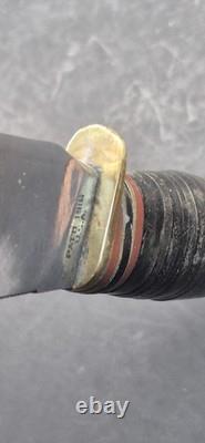 Vintage Marbles Gladstone USA Skinning Hunting Knife Leather Sheath Patd 1916