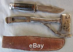 Vintage Marbles Hunting Knife & Axe