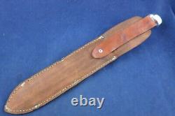 Vintage Marbles Knife Large with Sheath